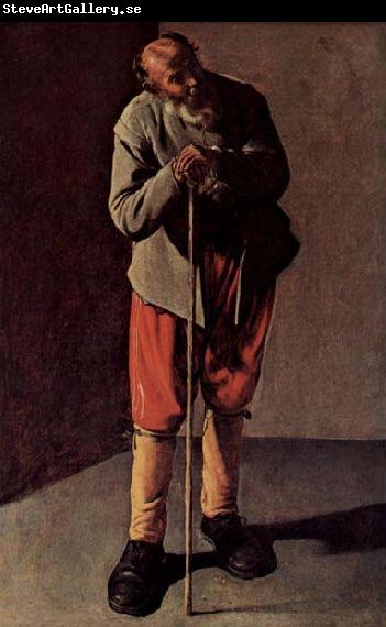 Georges de La Tour Portrait of an Old Man,